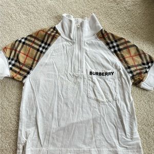 Burberry kids polo shirt